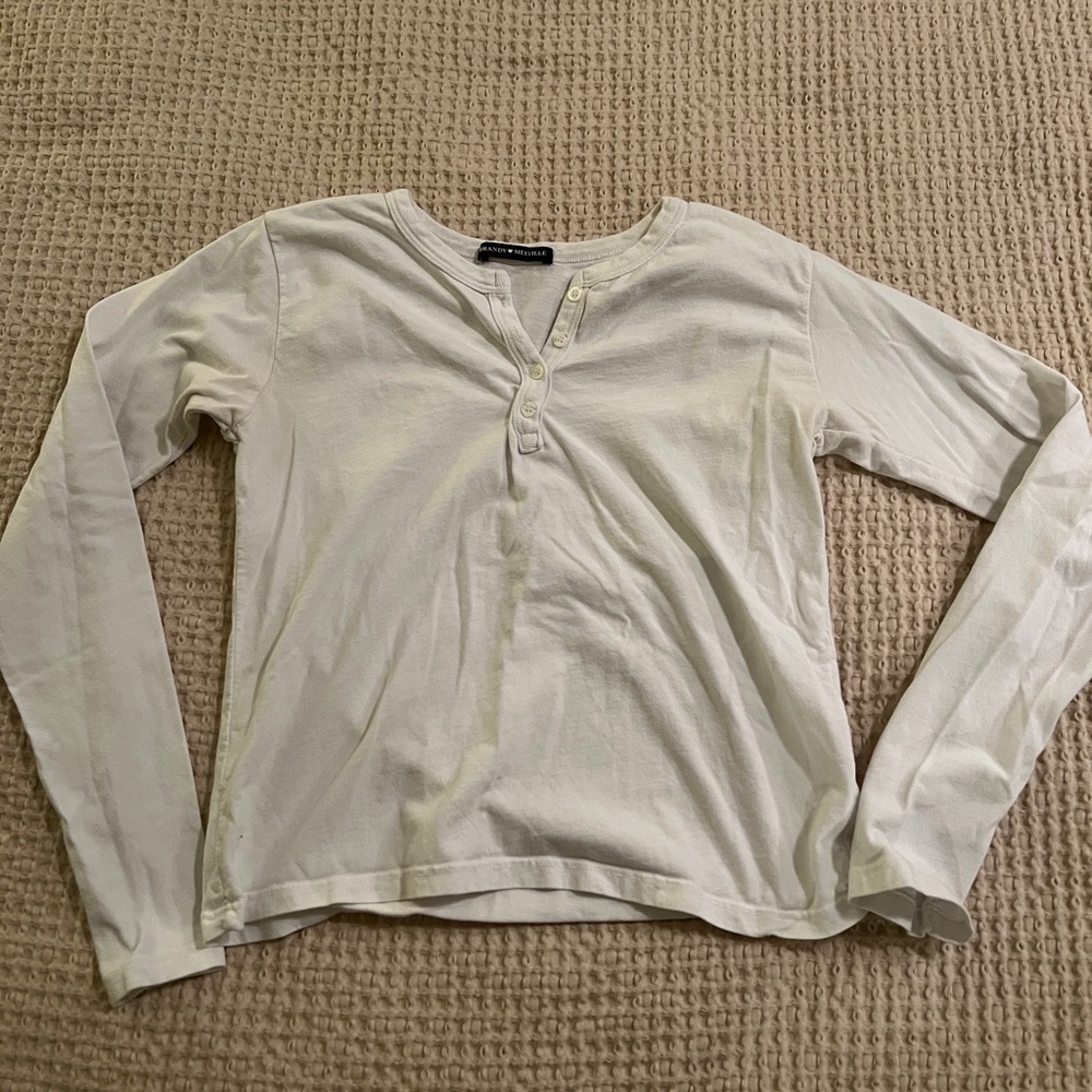 Cropped Brandy Melville Henley